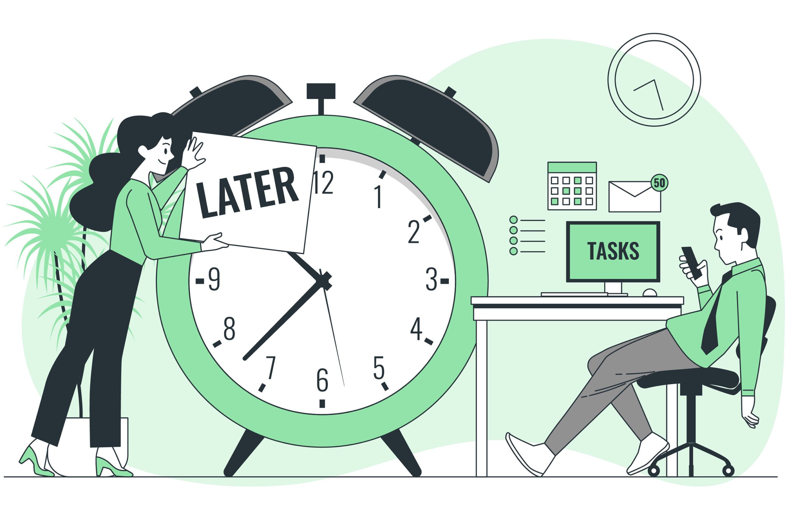 Tips to manage procrastination 